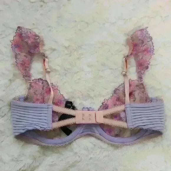 Ophelie Embroidered Scoop Bra - Picture 7 of 8